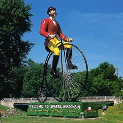 Sparta, Wisconsin is the Bicycling Capital of America