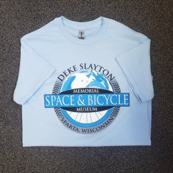 Merchandise at the Gift Shop at the Deke Slayton Space & Bicycle Museum