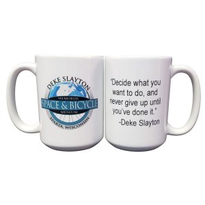 Deke Slayton Memorial Space & Bicycle Museum Mug