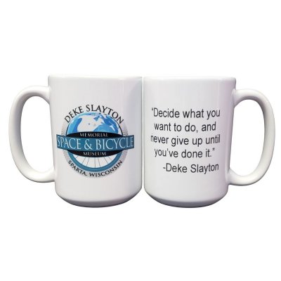 Deke Slayton Memorial Space & Bicycle Museum Mug