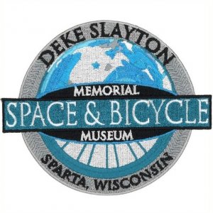 Deke Slayton Memorial Space & Bicycle Museum Logo Patch
